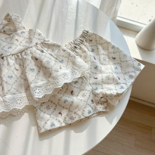 Set Bộ Hè Chất Linnen Xịn 2 Dây Đan Chéo Lưng Điệu Đà Cho Bé Gái Đi Chơi,... 7-23kg