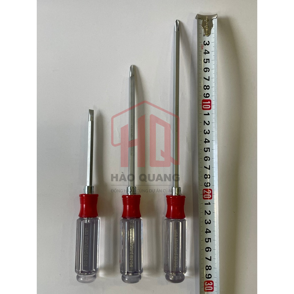 Tua Vít 2 Đầu Đảo Chiều Đa Năng 100mm/150mm/200mm – Đầu Từ Lực Mạnh, Tay cầm trong