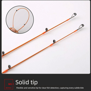 Cần câu máy đứng BAMBOOB UL 4 khúc, cần carbon cao cấp, di động, phù hợp câu mùa đông trên băng