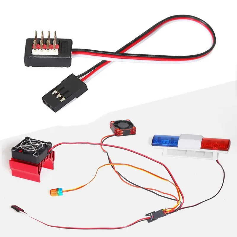 Trung tâm bướm ga Servo Động cơ không chổi than ESC Bộ điều khiển tốc độ 4 trong 1 Tiết lưu Hiệu chỉnh song song cho RC Multicopter Drone