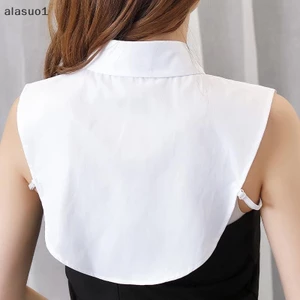 Cổ Giả Cho Áo Sơ Mi Cổ Có Thể Tháo Rời Áo Sơ Mi Chắc Chắn Ve Áo Áo Top Nam Nữ Đen Trắng Quần Áo Áo Sơ Mi Phụ Kiện DropShip [SG]