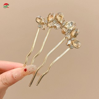 Kẹp tóc hình chữ U trang sức tóc đũa ngọc trai đa năng thanh lịch cho nữ tóc dài & dày