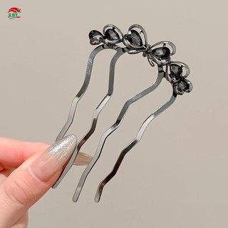 Kẹp tóc hình chữ U trang sức tóc đũa ngọc trai đa năng thanh lịch cho nữ tóc dài & dày