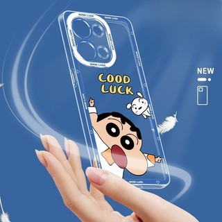 Crayon Shin-chan Shell Cho Realme C75 C51 C53 C55 C35 C31 C61 C63 C20 C21Y C25Y C12 5 6 Pro 5i 6i Note 50 60 NARZO50 60 Vỏ Điện Thoại Hoạt Hình Anime Dễ Thương