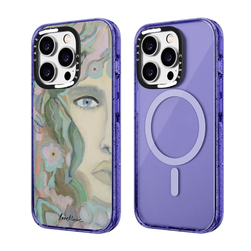 CASECASE X Heart Evangelista Ốp Điện Thoại Vàng Sierra Xanh Hồng Tím Màu Trong Suốt Cứng Hút Từ Tính Tác Động Cho Apple IPhone 12 13 14 15 16 Pro Max Plus Có Hộp