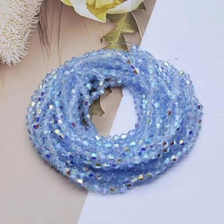 Nhiều màu sắc - 10 Chiếc Hạt Thủy Tinh Bicone Pha Lệ, 4mm, Dành Cho Đồ Trang Sức