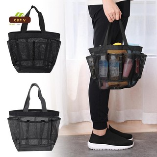Lưới Tắm Caddy Di Động Cho Ký Túc Xá Đại Học Túi Tote Phòng Tắm Lớn Bền Quá Khổ Túi Bể Bơi Du Lịch Essentials