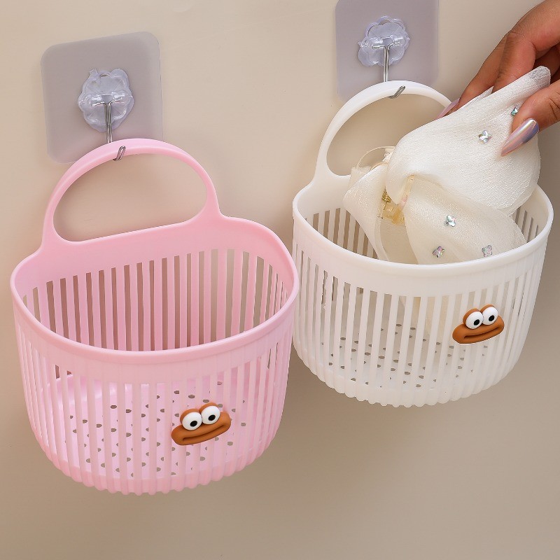 Đa Chức Năng Treo Tường Giỏ Nhỏ Phòng Tắm Vệ Sinh Khăn Mặt Chất Thải Giỏ Chứa Đồ Nhà Bếp Ký Túc Xá Đầu Giường Giỏ