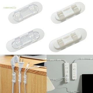 Comereally 10 Chiếc Dây Tổ Chức Cáp Hoàn Thiện Máy Tính Để Bàn Cáp Giá Đỡ Thiết Bị Clipper Cho Phòng Tắm Tường Cửa Ngói Gla