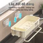 Kệ Đựng Đồ Rửa Chén Bát Bồn Rửa, Giá Để Đồ Rửa Bát Gắn Tường Có Móc Treo Khăn Tiện Lợi
