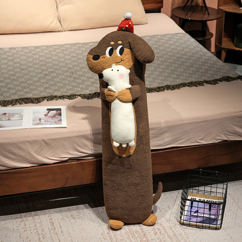 Dachshund Gối Dài Chó Con Sang Trọng Đồ Chơi Sofa Gối Trang Trí Nhà Quà Tặng | BigBuy360 - bigbuy360.vn