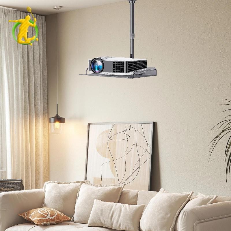 Gắn trần có khay cho máy chiếu Camera phòng khách 60-120cm có thể điều chỉnh