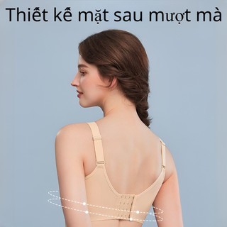 『 Brelira 』 Bộ giảm thiểu áo ngực ren Plus Kích thước không dây chống chảy xệ Full Cup dành cho nữ siêu mỏng Lingeire Quần lót nhỏ trông ngực to