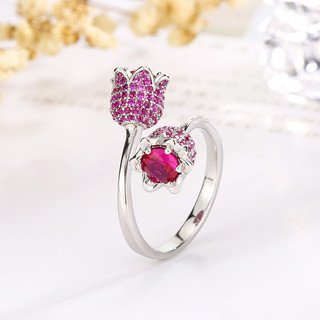 Châu Âu Mỹ ins Phong Cách Mới Kim Cương Ruby Rose Suit Nữ