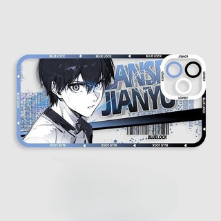 Anime Blue Lock Rin Itoshi Nagi Seishiro Ốp Lưng Cho OPPO A15 A16 A17 A15S A16K A16E A17K A9 A5 2020 A3S A5S A31 F9 F11 Reno 5 6 5G Vỏ Điện Thoại Di Động Silicon Trong Suốt Mềm