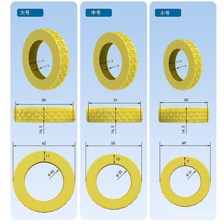 「360 °   Bánh xe im lặng" Vỏ hành lý silicone mở rộng｜Chống sốc & chống trượt + thiết kế chống rơi｜Bánh xe thay thế cho vali｜Phù hợp phổ quát ​
