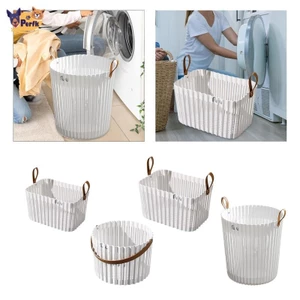 Giỏ đựng đồ tiện ích, giỏ giặt openwork hợp thời trang cho quần áo bẩn,