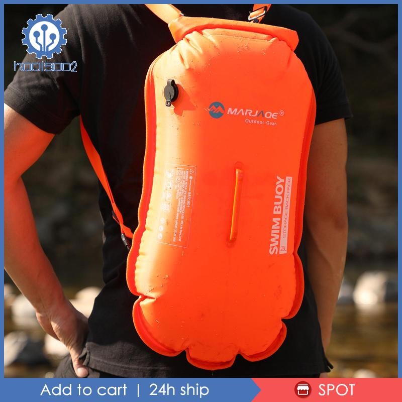 Bơi Phao Phao Ba Lô Bơm Hơi Nhẹ Đôi Túi Khí Cho Thuyền Kayak Cắm Trại Đi Bè Kayak Trẻ Em Và Người Lớn