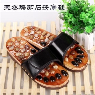 Dép massage, Dép bấm huyệt, giày trị liệu chân, đế đá cuội nam, dép đi trong nhà chăm sóc sức khỏe trong nhà, dép Hè Nữ OY1N