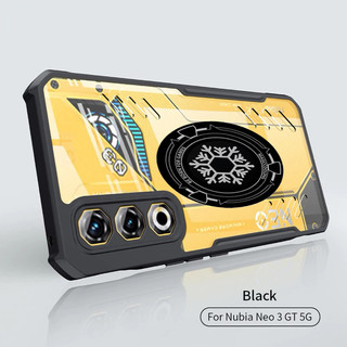 Vỏ Trong Suốt Cho Nubia Neo 3 GT 5G Vỏ Tản Nhiệt Bảo Vệ Chống Rơi Esports Cho ZTE Nubia Neo 3 2 5G Z2352N Z2465N Z2464N Vỏ NO.9