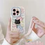 Ốp lưng iPhone mèo cho iPhone 16 15 14 13 12 11 Pro Pro Max 6 6S 7 8 Plus X XS XR XS Max Ốp lưng silicon TPU mềm