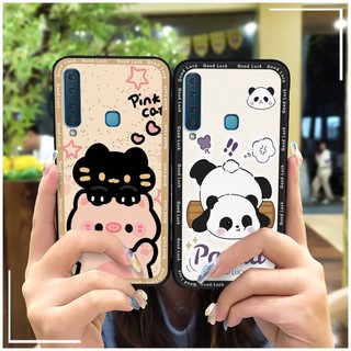 Ốp Điện Thoại Thiết Kế Thời Trang Silicon Cho Samsung Galaxy A9 2018 / A9s / A920 / SM-A920F Ốp Lưng Chống Bụi Bẩn Túi Điện Thoại Bền Chống Bụi TPU Động Vật Bọc Toàn Bộ Vỏ Mềm Bảo Vệ