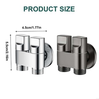Van góc khóa nước tự động đa năng, lắp cho máy giặt bidet phòng tắm, bền đẹp giá hợp lý