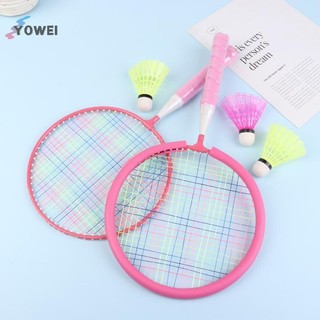 YOWEI Trẻ Em Nhẹ Vợt Cầu Lông Trò Chơi Gia Đình Bộ Vợt Đôi Đi Kèm Ba Lô Mang Theo Thiết Bị Thể Thao Trẻ Em VN