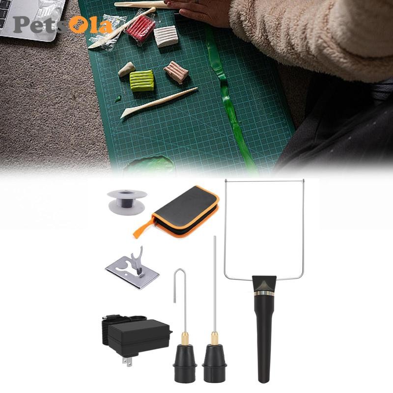 Bút cắt nhiệt điện xốp Nhẹ thoải mái Tay cầm chuyên nghiệp Máy cắt bọt làm nóng nhanh để cắt bông ngọc trai EVA