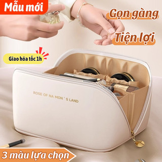 Túi Gối Đựng Make Up Bunnies House – Nhỏ Gọn, Chống Nước, Thiết Kế Tinh Tế Cho Phái Nữ