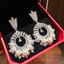 Handmade Phong Cách Mới Thời Trang Hoa Ngọc Trai Zircon Bông Tai Bán Buôn
