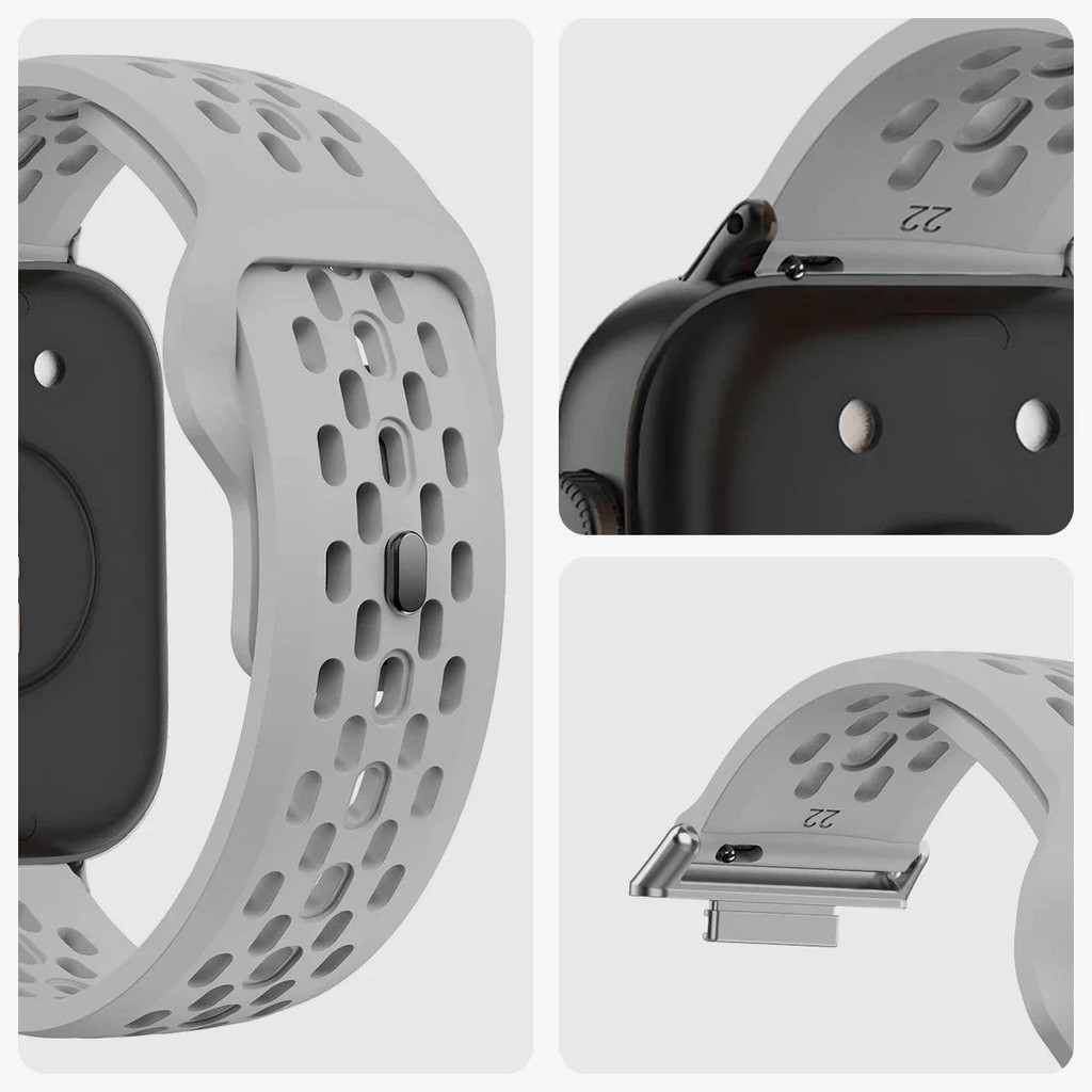 Dây đeo silicon thoáng khí cho Huawei Watch Fit 5/Fit 5 Pro/Fit 4/Fit 4 Pro/Fit 3