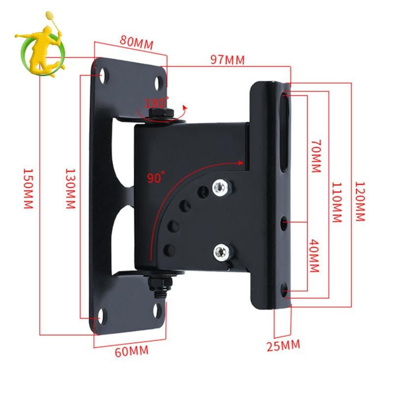Loa Gắn Tường Có Thể Điều Chỉnh KTV Lắp Đặt Dễ Dàng Giá Đỡ Trần