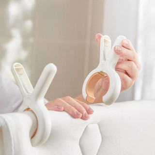 Kẹp cố định chăn, kẹp quần áo không đường may, kẹp giữ chăn chống gió mạnh và phơi nắng
