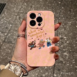 Ốp lưng thời trang hình chó con hoạt hình đơn giản cá tính tương thích với iPhone 16 Pro Max 14 Plus 13 12 Pro Max 11 XR 16 Pro 15 Plus 14 Pro 13 Pro Max 12 8 Plus, chống sốc