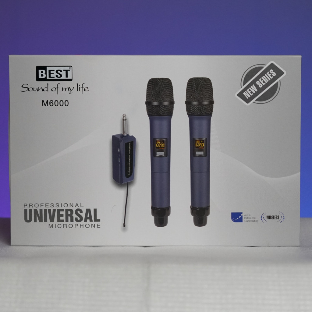 Bộ Micro Không Dây Đa Năng Best M6000 CHÍNH HÃNG | Shopee Việt Nam