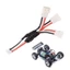 MOON 3S 3Pin XH Nam Sang Nữ Cân Bằng Cáp Sạc 13 50cm 24AWG Đĩa Vàng Cắm Cho Từ Xa 18650 Làm Mô Hình