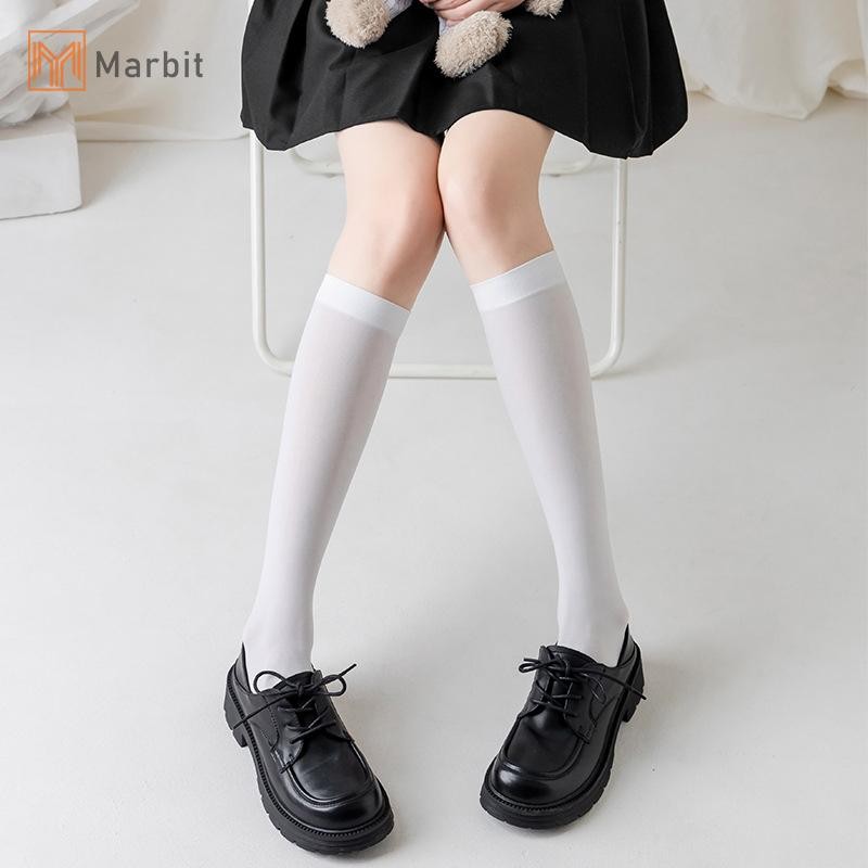 Marbit Mùa Hè Thoáng Khí Bắp Chân Áp Lực Tất Jk Khử Mùi Mồ Hôi Đầu Gối Tất Mới