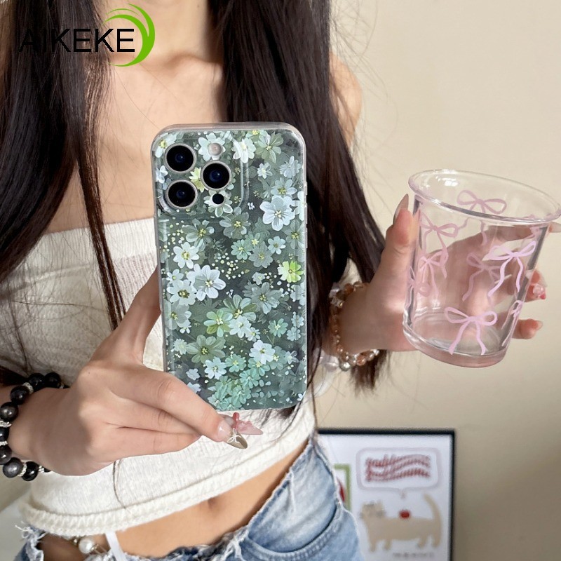 Ốp Điện Thoại Hoa Nhiều Màu Sắc Thanh Lịch Cho Samsung Galaxy M51 M35 M34 M33 M32 M31 M31S M30 M30S M23 M22 M20 M15 M14 M13 M12 M11 F22 F12 5G 4G Ốp Lưng Mềm Hoa Xanh Dễ Thương