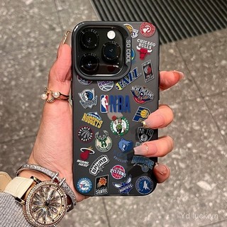 Ốp điện thoại chống rơi mẫu mới sành điệu thời trang NBA dùng cho iphone14 Pro 16plus 15Pro 15plus 14Pro 12Pro Max 12Pro 11Pro xs xr 8plus
