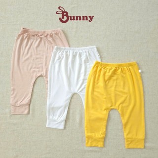 Quần dài thun lạnh Bunnybaby chất thun Modal mềm mịn mát thoáng khí cho bé 3-10kg