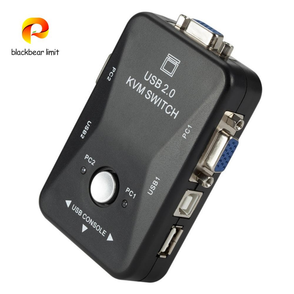 BLACKBEAR LIMIT USB 2.0 KVM Switch Splitter, 2 trong 1 Out KVM 2 cổng ...