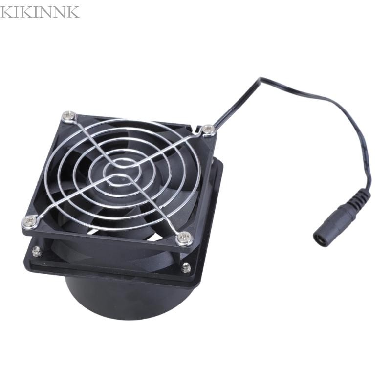 Quạt Xả KIKIN 3800RPM 80mm 12V Quạt Hút Không Khí Hút Khói Máy Thổi Khí Cho Hàn Văn Phòng Hội Trường Thủy Canh Ki