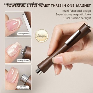 [savemoneyeveryday] 1 Cái 3 Trong 1 Nam Châm Mắt Mạnh Đa Năng UV / LED Gel Móng Tay Từ Tính Dính Cho Móng Tay Thiết Kế Nghệ Thuật Làm Móng Tay Dụng Cụ Đặc Biệt [vn]