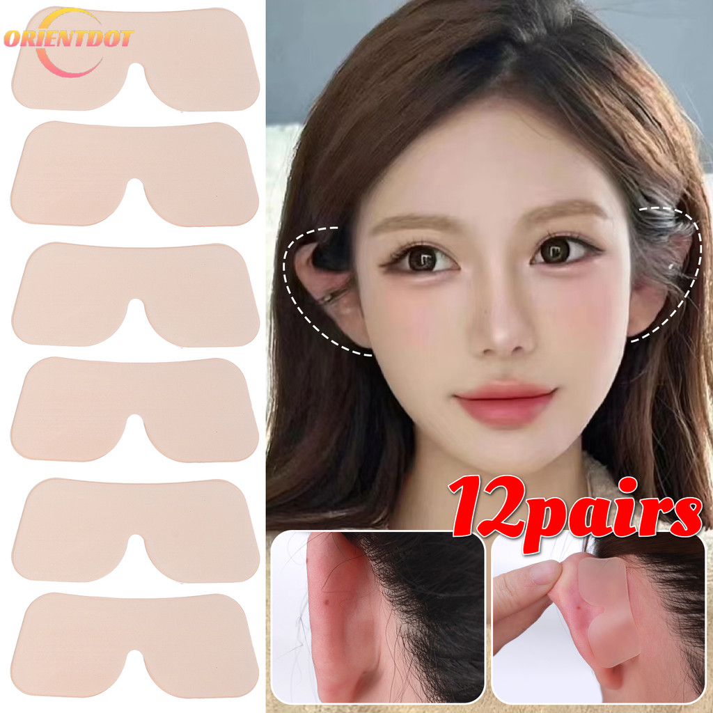 Miếng dán tai Elf hình con bướm để làm cho khuôn mặt của bạn trông nhỏ hơn - Miếng dán chỉnh sửa tai silicon vô hình tự dính