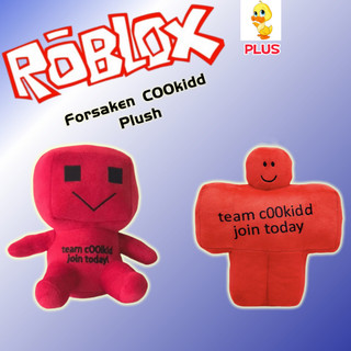 PLUS 20cm Roblox Forsaken C00kidd Đồ chơi sang trọng Kawaii Forsaken Plushie Sáng tạo Búp bê khổng lồ màu đỏ mềm mại sang trọng ngộ nghĩnh Trang trí phòng trẻ em Gối và búp bê COD