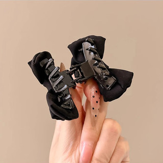 Nơ Mini Vuốt Tóc Kẹp Màu Giữ Thanh Lịch Nơ Hình Mũ Đội Đầu Cho Mỏng Vừa Dày Tóc
