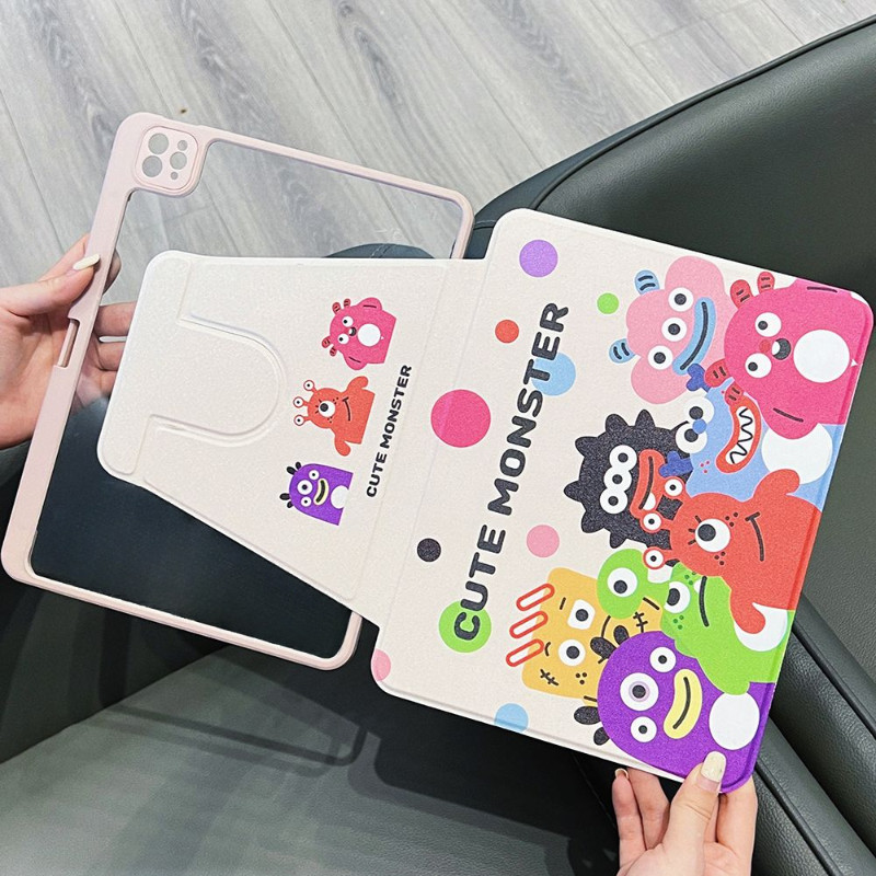 Ốp bảo vệ cho Samsung Galaxy S9 FE + Tab A7 lite S7plus / S8plus S10ULTRA Tab S6 lite 10.4 inch Tab A9 Plus S9plus / s10plus Vỏ Acrylic xoay 12.4 inch có khe cắm bút