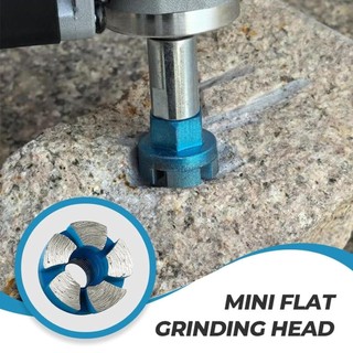 Đầu mài phẳng kim cương Công cụ bền Mini cho máy mài góc Làm sạch đáy Deburring Đá đánh bóng Xi măng bê tông Sử dụng đa năng nhỏ gọn chính xác phù hợp dùng trong gia đình xưởng sửa chữa và mang theo tiện lợi