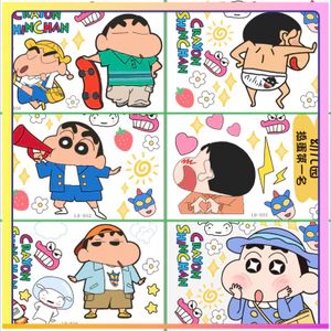 Crayon Shin-Chan Dán Nhân Vật Dán Xe Máy Dán Chống Thấm Nước Dán Xe Ô Tô Dán Tủ Lạnh Dán Tường JCGC